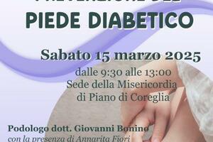 A Piano di Coreglia una giornata per la prevenzione del piede diabetico