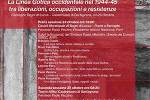 Il 24 e 25 ottobre convegno sulla Linea Gotica Occidentale a Bagni di Lucca e Castelnuovo