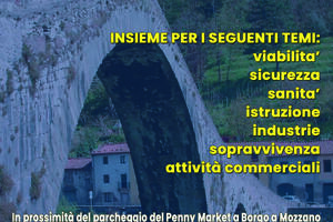 Una manifestazione per la Media Valle del Serchio: &quot;Insieme per il territorio&quot;