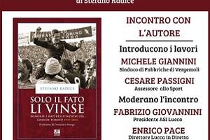 Il professor Radice racconta il Grande Torino a Fabbriche di Vallico: “La storia oltre la tragedia”