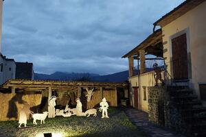 Pieve Fosciana, il paese del presepio