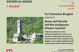 Giovedì al Museo, museo dell&#039;Identità dell&#039;Alta Garfagnana Olimpio Cammelli