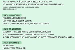 Continua il coinvolgimento delle giovani generazioni negli incontri proposti da UNITRE Barga