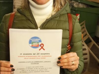 25 novembre, Lucchesi (Azzurro Donna): &quot;Celebrare al meglio la giornata contro la violenza&quot;