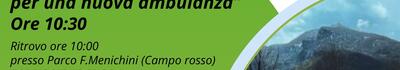 A Fornaci una 'camminata metabolica' per una nuova ambulanza