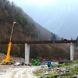 Ponte Tambura varo impalcato totale