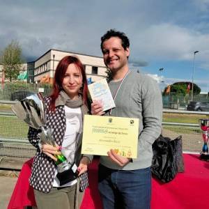 Alessandro Ricci Stefania Franchi - Premiazione Arcola