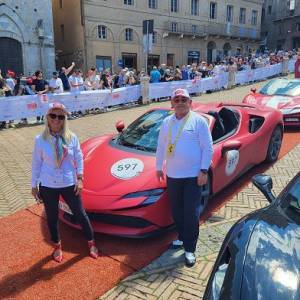 SF90 spider a Siena - piazza del campo