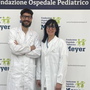 Il dottor Lo Piccolo e la dottoressa Lenares AOU Meyer Irccs 2